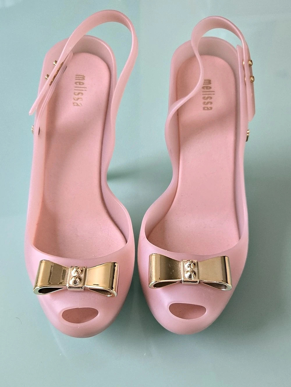 Melissa Lady Dragon Pink Bow Heels